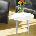 Hire Our Circular White Coffee Table Today!