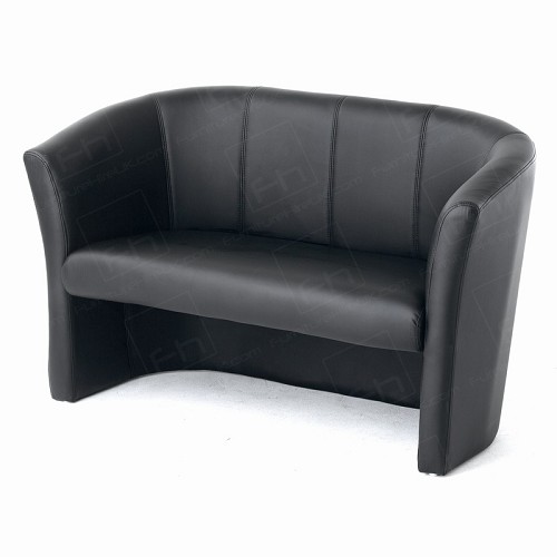 2 Seater Leather Tub Chair