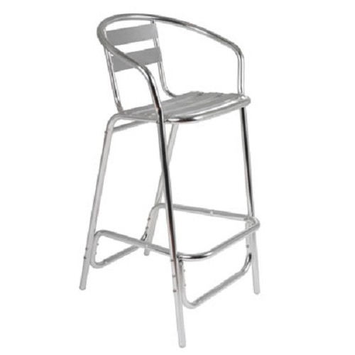 Aluminium High Bar Stool
