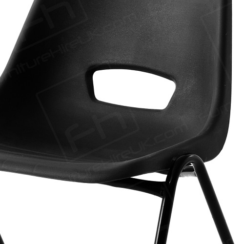 Blue or Black Polyprop Chair