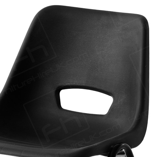 Polyprop Chair in Blue and Black