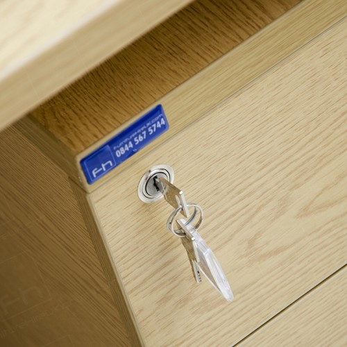 Wooden pedestals for extra storage